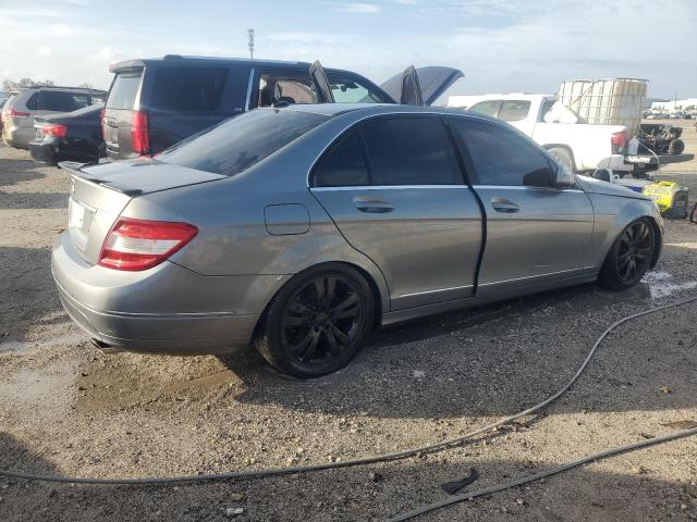 WDDGF54X29R045859 - 2009 MERCEDES-BENZ C 300 SILVER photo 3