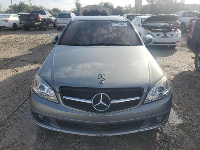 WDDGF54X29R045859 - 2009 MERCEDES-BENZ C 300 SILVER photo 5