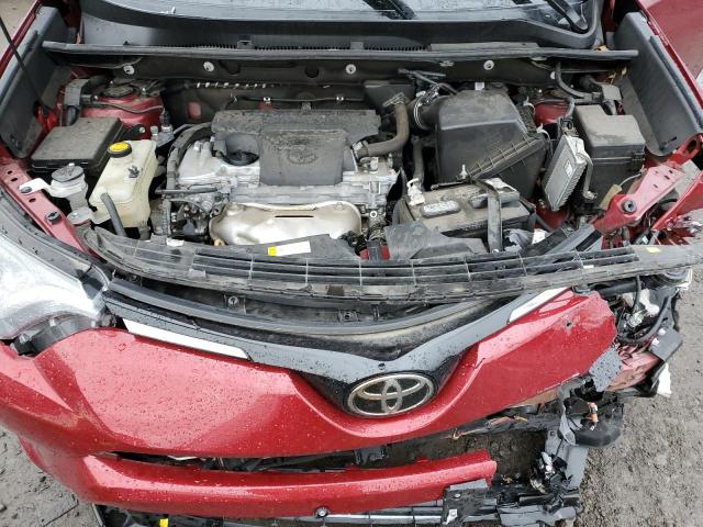 2T3RFREV6JW726781 - 2018 TOYOTA RAV4 ADVENTURE RED photo 12