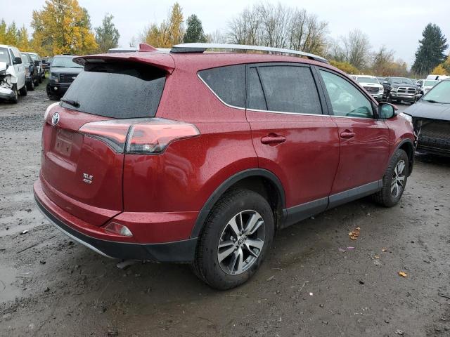 2T3RFREV6JW726781 - 2018 TOYOTA RAV4 ADVENTURE RED photo 3