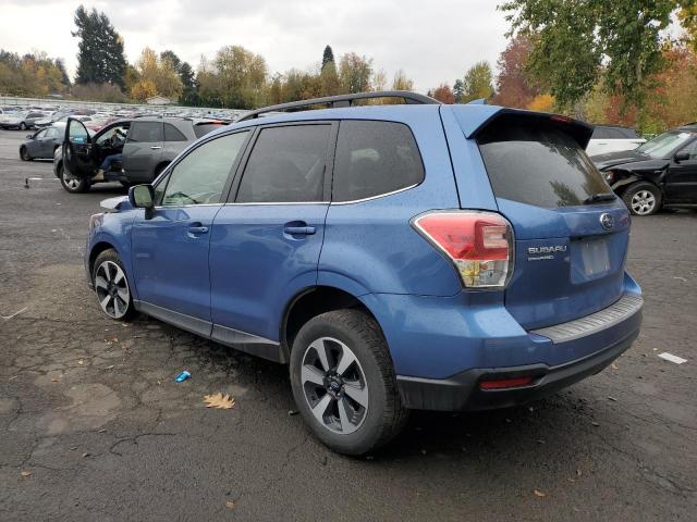 JF2SJAJC6HH547180 - 2017 SUBARU FORESTER 2.5I LIMITED BLUE photo 2