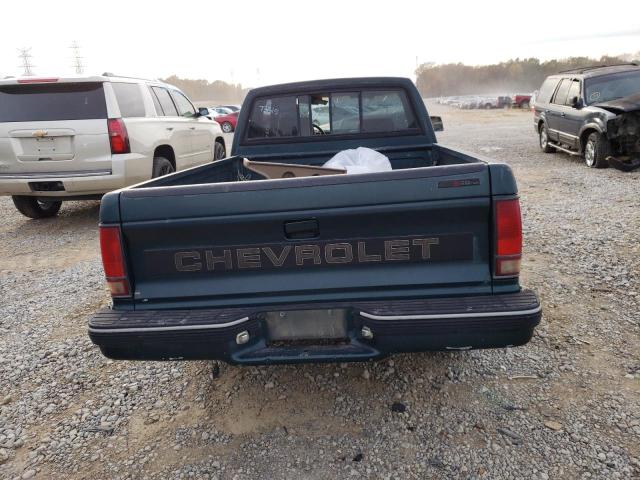 1GCCS19Z8P0183155 - 1993 CHEVROLET S TRUCK S10 GREEN photo 6