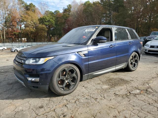 SALWR2FV6HA141488 - 2017 LAND ROVER RANGE ROVE HSE BLUE photo 1