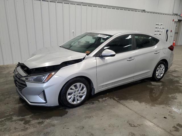 5NPD74LF7KH436922 - 2019 HYUNDAI ELANTRA SE SILVER photo 1