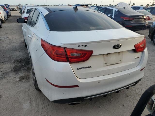 5XXGR4A68EG290346 - 2014 KIA OPTIMA SX WHITE photo 6