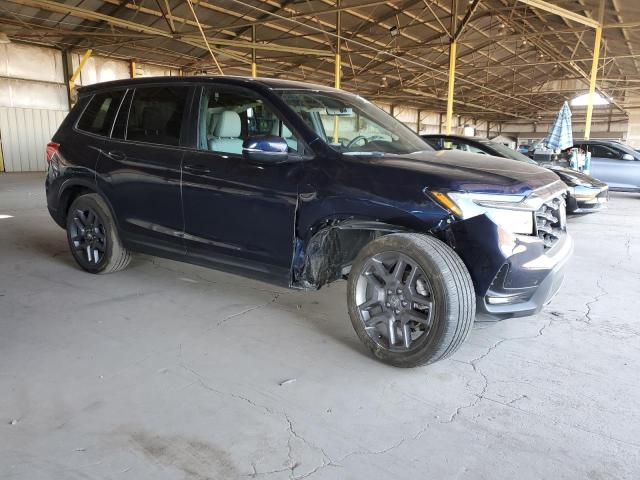 5FNYF8H59PB014913 - 2023 HONDA PASSPORT EXL BLUE photo 4