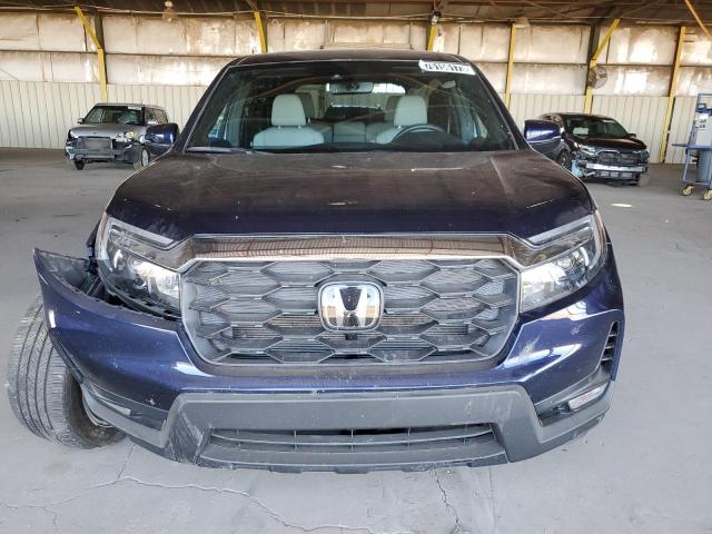5FNYF8H59PB014913 - 2023 HONDA PASSPORT EXL BLUE photo 5