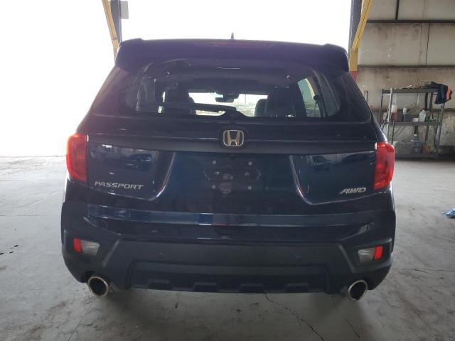 5FNYF8H59PB014913 - 2023 HONDA PASSPORT EXL BLUE photo 6