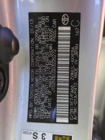 JTDZN3EU2D3225272 - 2013 TOYOTA PRIUS V SILVER photo 14