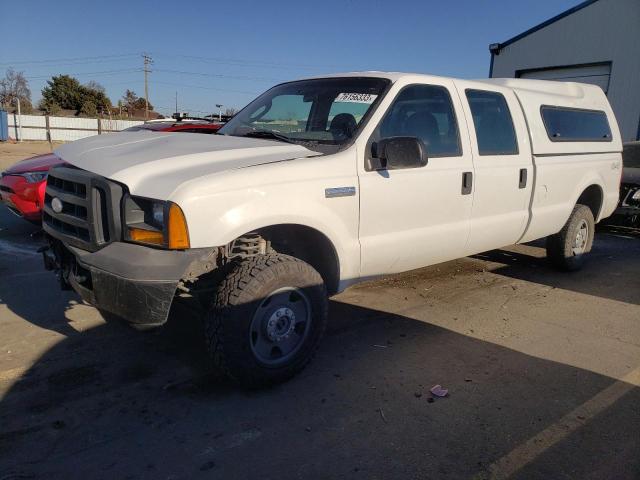 1FTSW21516EA79171 - 2006 FORD F250 SUPER DUTY WHITE photo 1