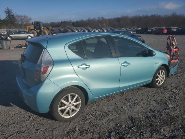 JTDKDTB39C1027430 - 2012 TOYOTA PRIUS C BLUE photo 3