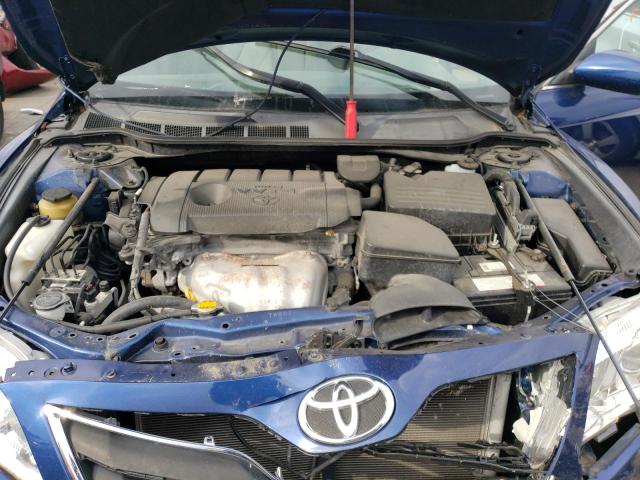 4T1BF3EK3BU632081 - 2011 TOYOTA CAMRY BASE BLUE photo 11