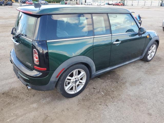 WMWZF3C58BTY00896 - 2011 MINI COOPER CLUBMAN GREEN photo 3