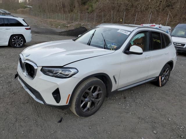 WBX57DP06NN173856 - 2022 BMW X3 XDRIVE30I WHITE photo 1