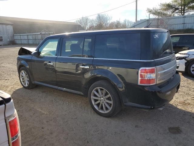 2FMHK6D85HBA04941 - 2017 FORD FLEX LIMITED GRAY photo 2