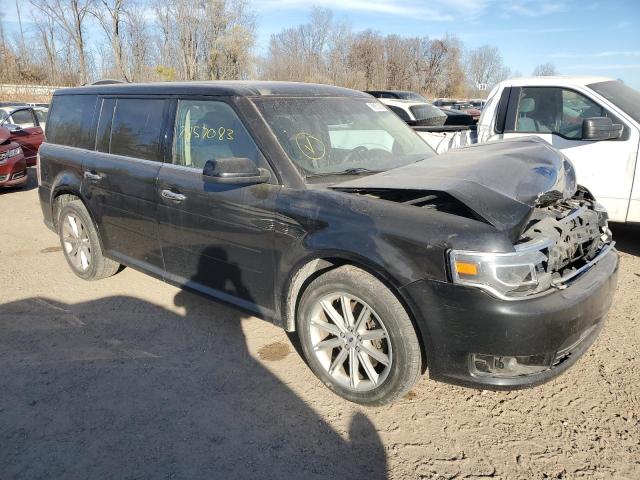 2FMHK6D85HBA04941 - 2017 FORD FLEX LIMITED GRAY photo 4