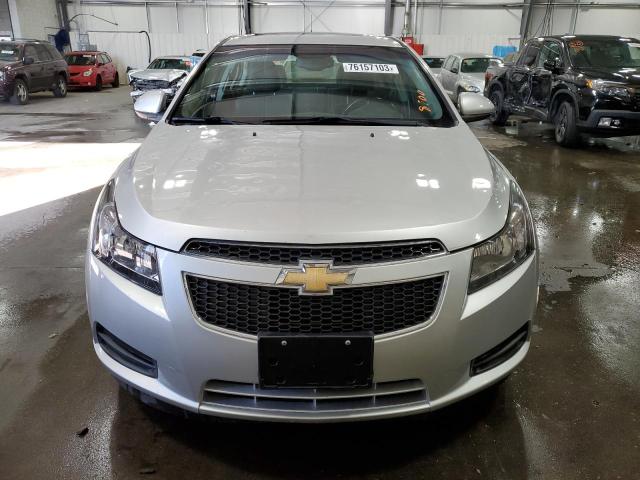 1G1P75SZ9E7197227 - 2014 CHEVROLET CRUZE SILVER photo 5