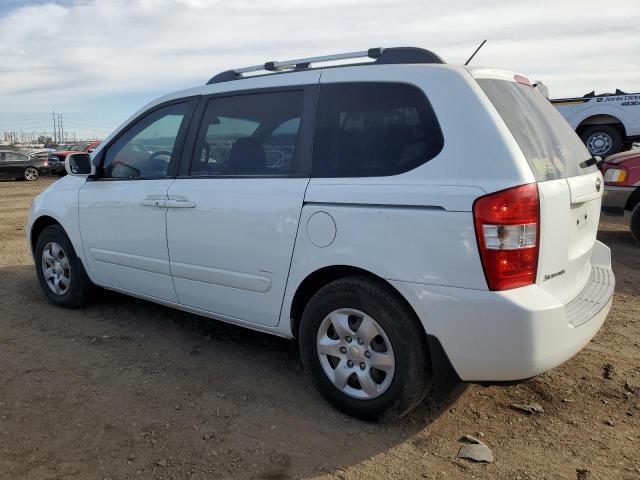 KNDMB133X76131371 - 2007 KIA SEDONA EX WHITE photo 2