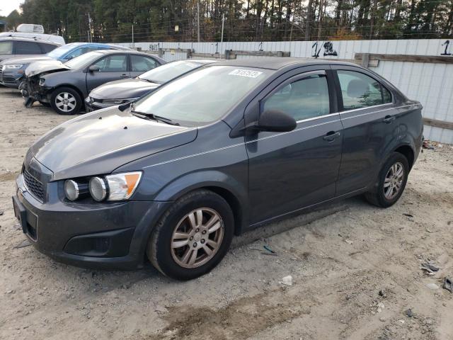 1G1JC5SG1D4110128 - 2013 CHEVROLET SONIC LT GRAY photo 1