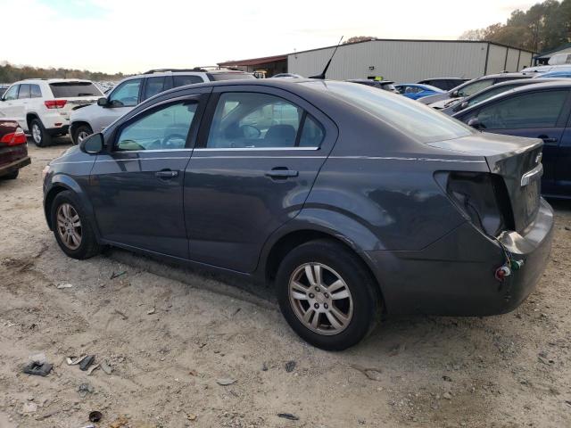 1G1JC5SG1D4110128 - 2013 CHEVROLET SONIC LT GRAY photo 2