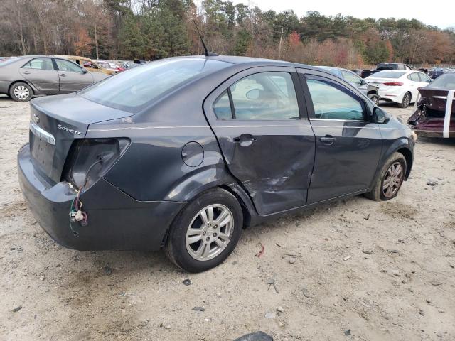 1G1JC5SG1D4110128 - 2013 CHEVROLET SONIC LT GRAY photo 3