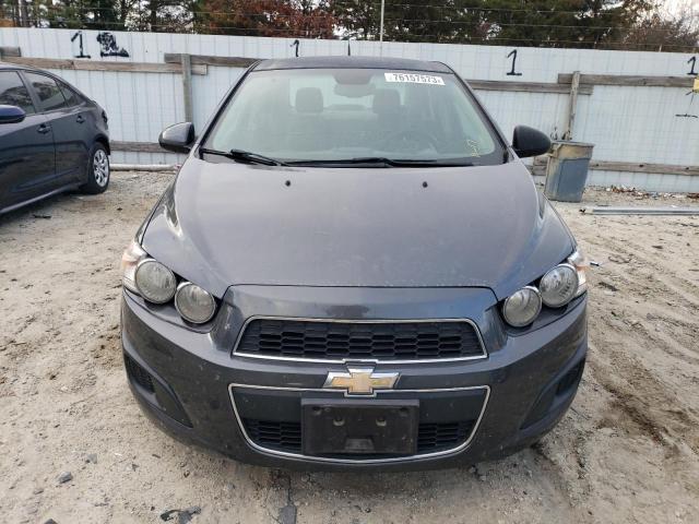 1G1JC5SG1D4110128 - 2013 CHEVROLET SONIC LT GRAY photo 5