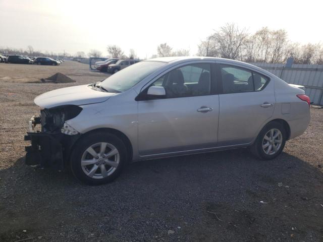 3N1CN7AP6DL871337 - 2013 NISSAN VERSA S SILVER photo 1