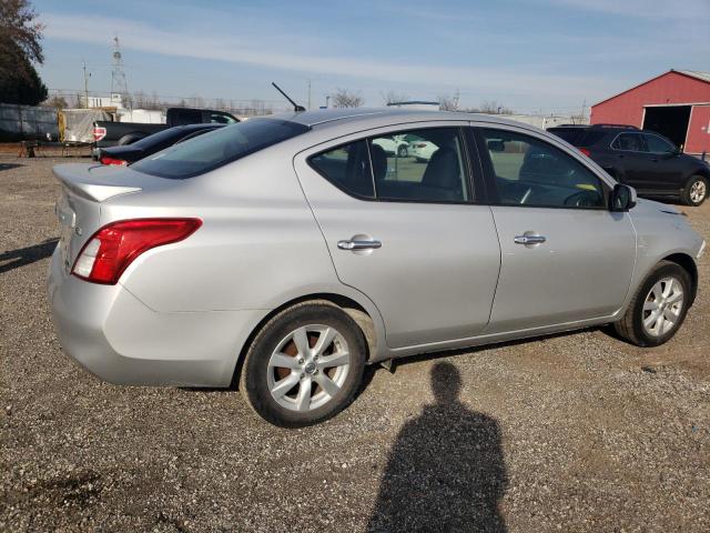 3N1CN7AP6DL871337 - 2013 NISSAN VERSA S SILVER photo 3