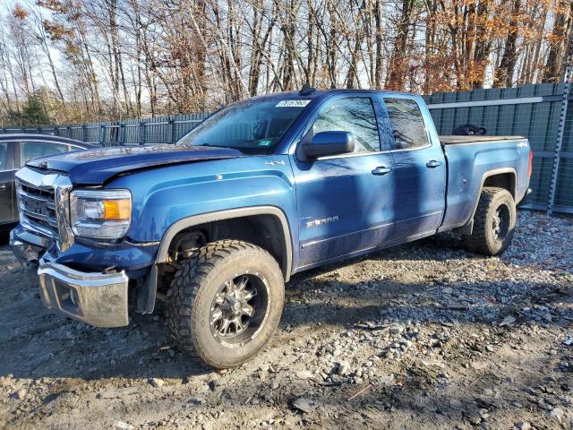 1GTV2UEC2FZ411625 - 2015 GMC SIERRA K1500 SLE BLUE photo 1