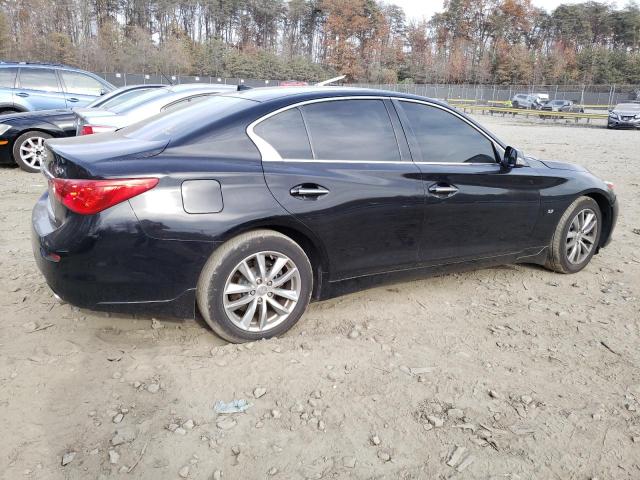 JN1BV7ARXFM408557 - 2015 INFINITI Q50 BASE BLACK photo 3