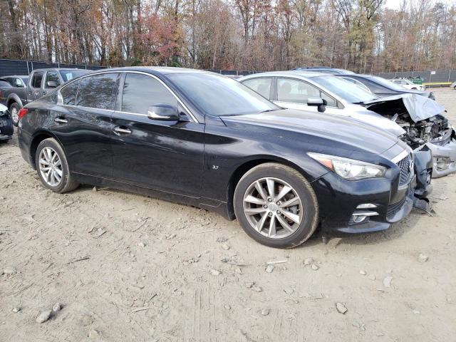 JN1BV7ARXFM408557 - 2015 INFINITI Q50 BASE BLACK photo 4