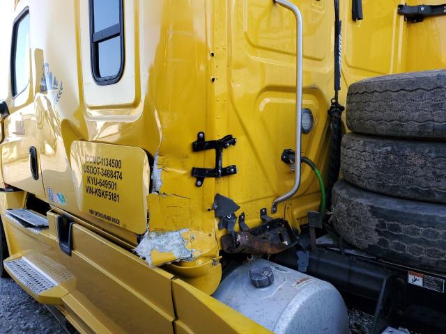 3AKJHHDR0KSKF5181 - 2019 FREIGHTLINER CASCADIA 1 YELLOW photo 9