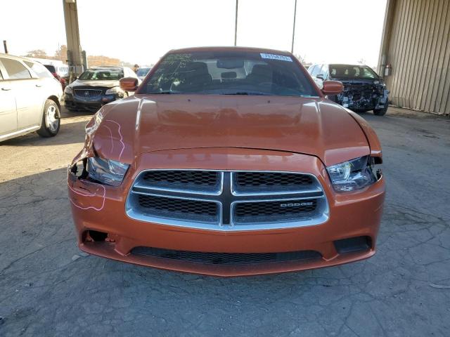 2B3CL3CG4BH583705 - 2011 DODGE CHARGER ORANGE photo 5