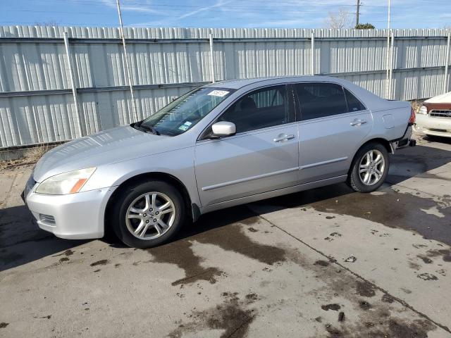 JHMCM56377C024920 - 2007 HONDA ACCORD SE SILVER photo 1