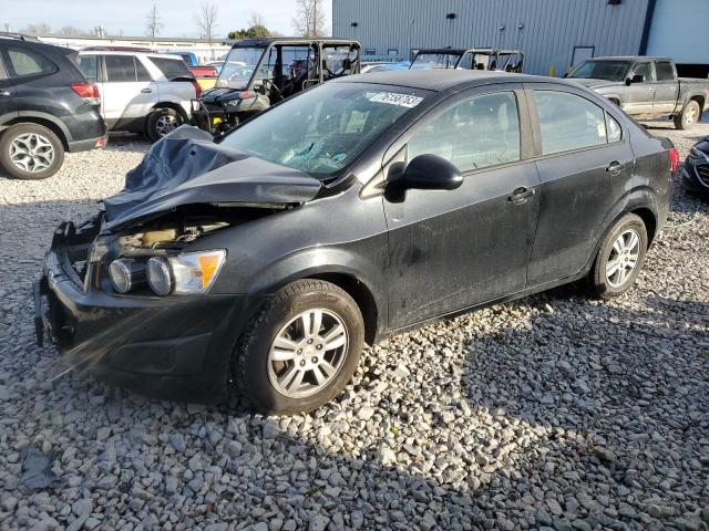 1G1JA5SHXD4195338 - 2013 CHEVROLET SONIC LS 黑色 照片 1