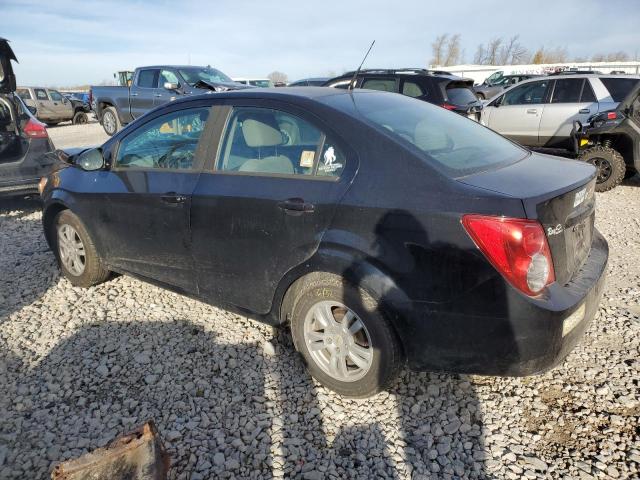 1G1JA5SHXD4195338 - 2013 CHEVROLET SONIC LS 黑色 照片 2