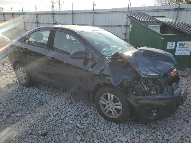 1G1JA5SHXD4195338 - 2013 CHEVROLET SONIC LS 黑色 照片 4