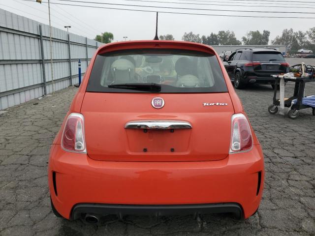 3C3CFFKH7JT465272 - 2018 FIAT 500 POP ORANGE photo 6