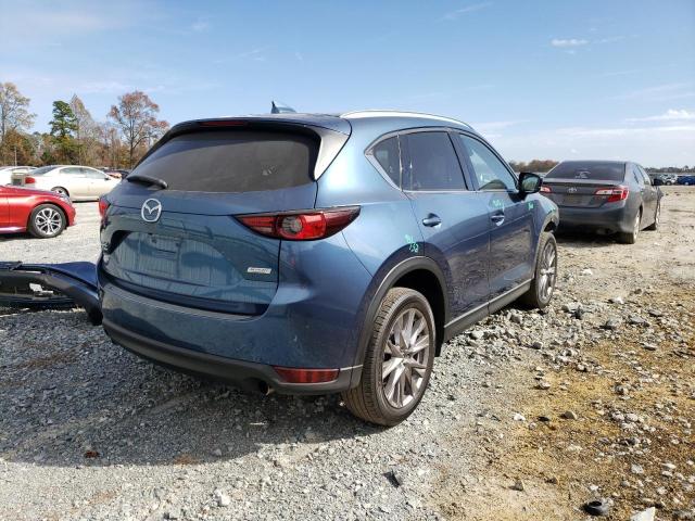 JM3KFBDY0K0587782 - 2019 MAZDA CX-5 GRAND TOURING RESERVE BLUE photo 3