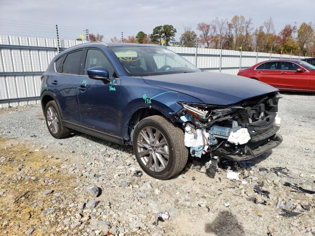 JM3KFBDY0K0587782 - 2019 MAZDA CX-5 GRAND TOURING RESERVE BLUE photo 4