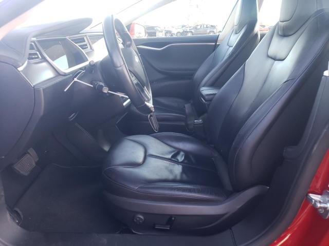 5YJSA1H12EFP37394 - 2014 TESLA MODEL S Կարմիր լուսանկար 7