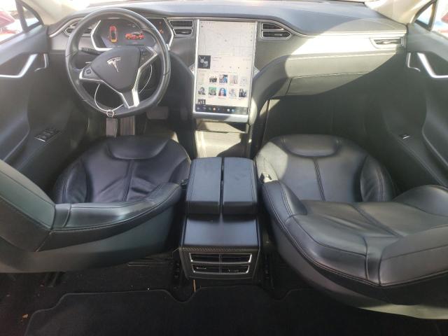5YJSA1H12EFP37394 - 2014 TESLA MODEL S Կարմիր լուսանկար 8