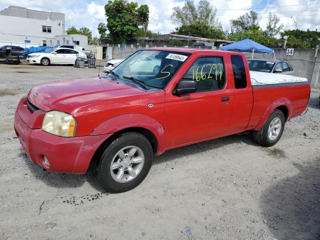 1N6DD26T04C447450 - 2004 NISSAN FRONTIER KING CAB XE RED photo 1
