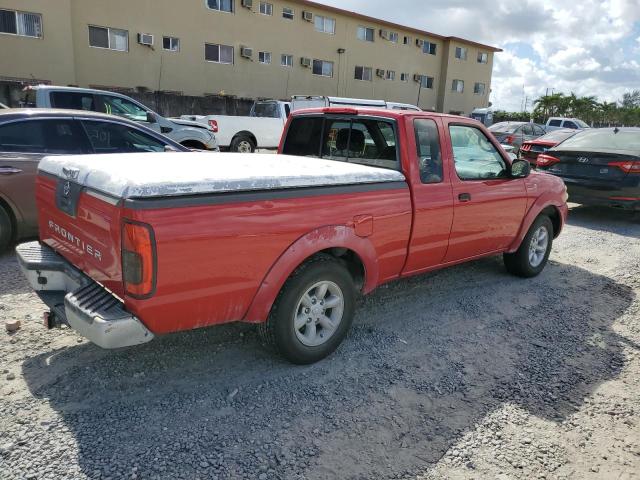 1N6DD26T04C447450 - 2004 NISSAN FRONTIER KING CAB XE RED photo 3