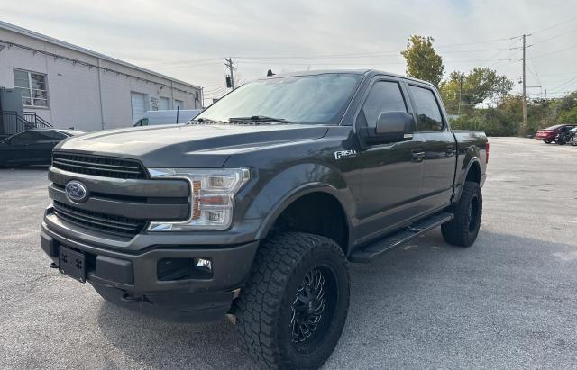 1FTEW1E41LFA42457 - 2020 FORD F150 SUPERCREW GRAY photo 2