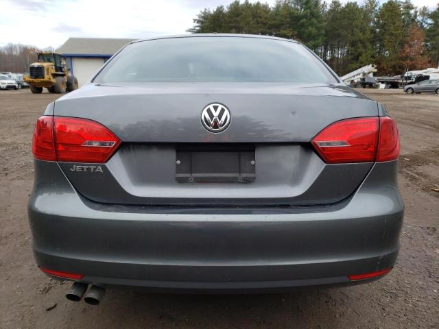 3VW2K7AJXCM378778 - 2012 VOLKSWAGEN JETTA BASE GRAY photo 6