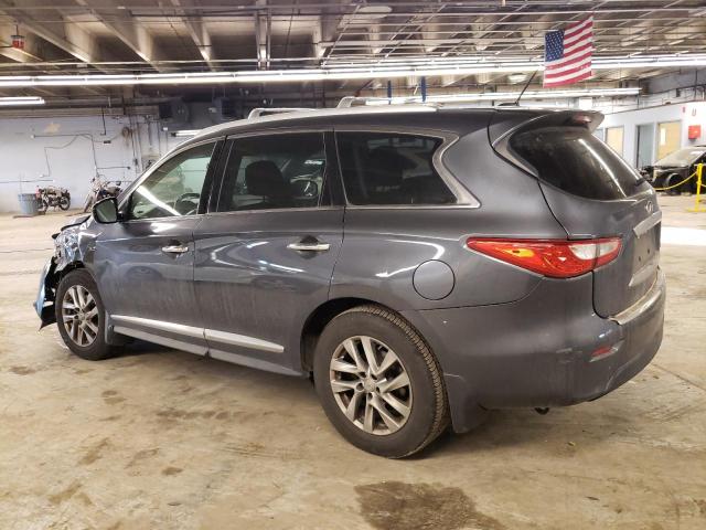 5N1AL0MM5EC546223 - 2014 INFINITI QX60 GRAY photo 2