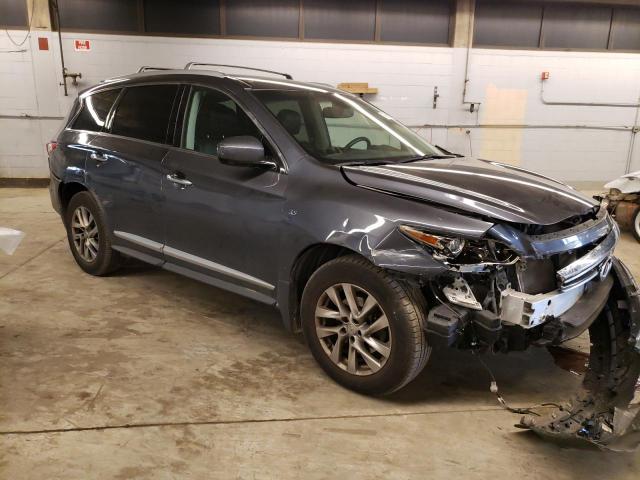 5N1AL0MM5EC546223 - 2014 INFINITI QX60 GRAY photo 4