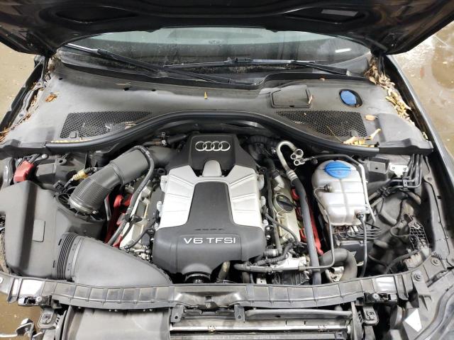 WAUHGAFC5EN052978 - 2014 AUDI A6 PRESTIGE BLACK photo 11