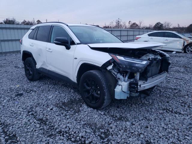 2T3W1RFV2NC183405 - 2022 TOYOTA RAV4 XLE WHITE photo 4